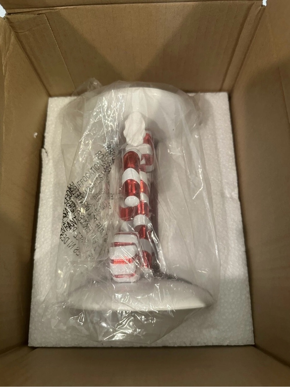 Bath & Body Works: 3-Wick Candle Christmas Peppermint Pedestal In Original Box - Picture 7 of 8